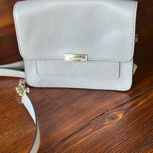 Gray Crossbody Bag